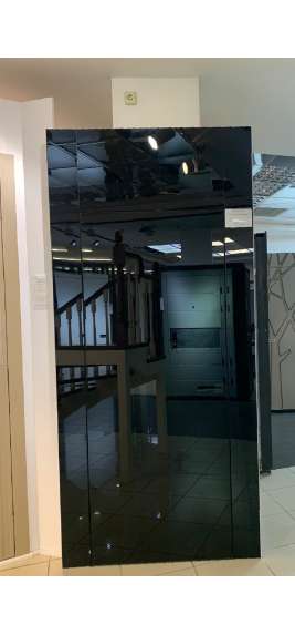 Двери скрытого монтажа Стекло Лакобель